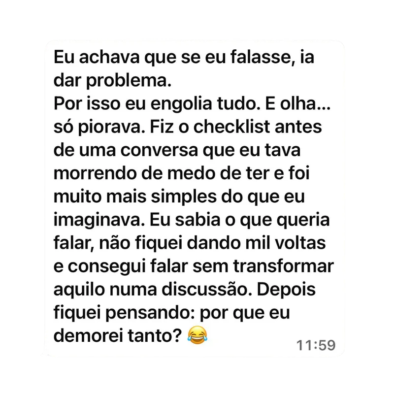 Depoimento real de cliente 1